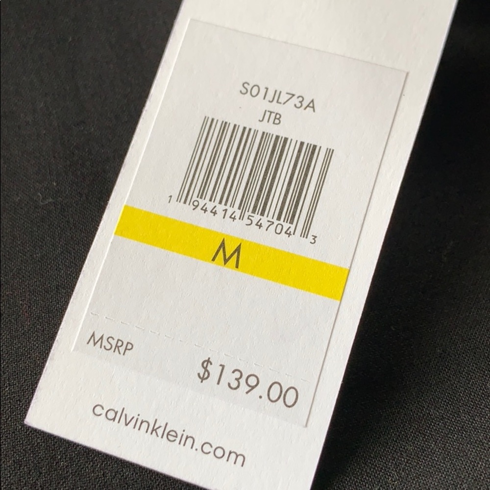 🌸New🌸 MEDIUM Calvin Klein Black Suit Jacket NWT - Picture 7 of 11